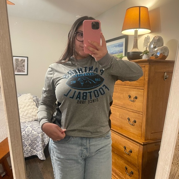 Panther Football Graphic Long Sleeve Tee - Picture 1 of 4